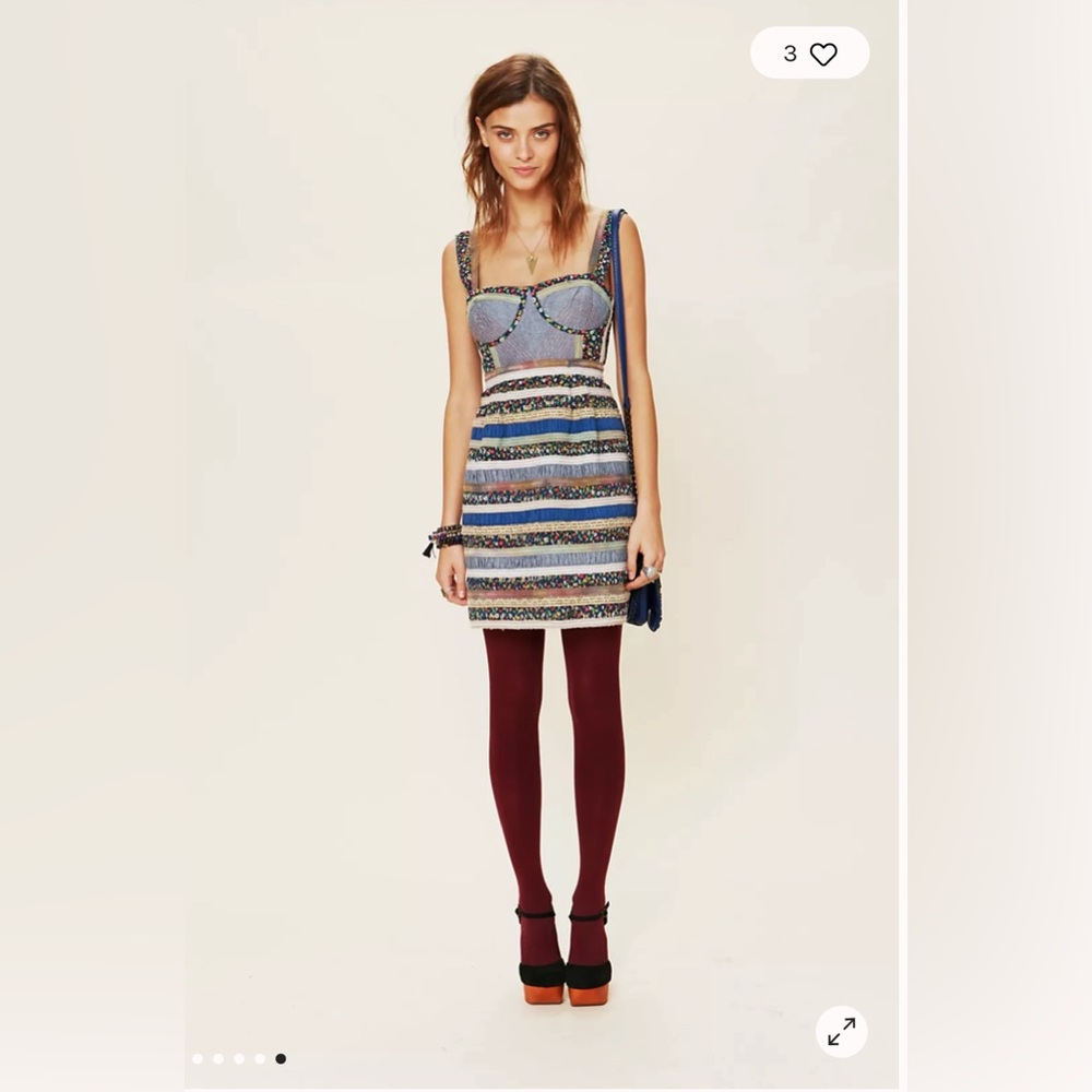 Free People New Romantics Ol' Oprey Smocked Dress - Size 4 - Sold Out